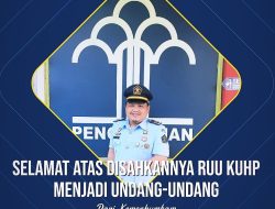 RUU KUHP Sebagai Upaya Pembaharuan dan Perbaikan Hukum Melalui Rekodifikasi Hukum Pidana Indonesia