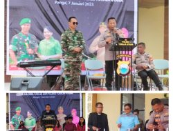 Polres Torut dan Kodim 1414/Tator Gelar Perayaan Natal Bersama 2022 Wujud Sinergitas TNI-Polri