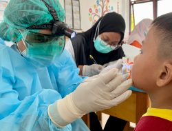 Ribuan Siswa Ikut Skrining Kesehatan Gigi dan Mulut di SD Lutim dan Lutra, Lihat Penampakannya