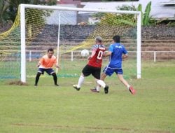 Eksebisi Sepak Bola HJL/HPRL, Pemkot Palopo Menang 2-1
