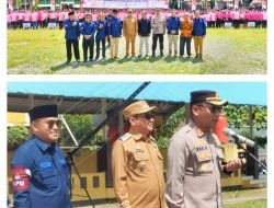 Kapolres Toraja Utara Hadiri Pelantikan PPS dan Apel Siaga Kesiapan Penyelenggaraan Pemilu 2024