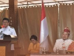 Wabup Torut Hadiri Pelantikan Adhoc PPK Se-Toraja Utara