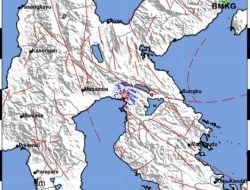 Gempa M 3,5 Guncang Malili, Berpusat di Darat