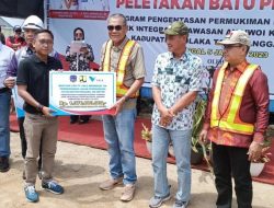 PT Vale Dukung Pengentasan Permukiman Kumuh Kampung Bajo Anaiwoi Kolaka