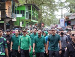 50 Tahun PPP, Andi Sudirman Jalan Sehat Bersama Plt Ketum Mardiono dan Sandiaga Uno di Malino