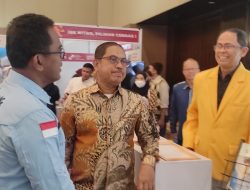 Kepala LLDIKTI IX Andi Lukman Kunjungi Stand Universitas Terbuka Makassar di Sulawesi Education & Techno Expo 2023