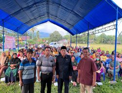 Masyarakat Patila Lutra Curhat Soal Drainase, Lapangan Desa, dan Pembenahan Rumah Ibadah ke Anggota DPRD Sulsel Marthen Rantetondok Saat Reses