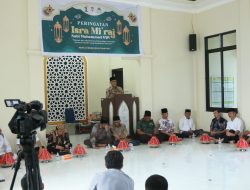 Prof Mansyur Ramli Bawakan Hikmah Isra Miraj di Masjid Nurul Alim Unanda