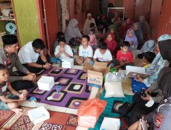 Berharap Doa Anak Yatim, Kanit Regident Boyong Staf Makan Bersama di Panti Asuhan