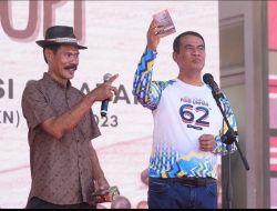 Kopi Sanrego Dipromosikan Ketua Umum IKA Unhas Andi Amran Sulaiman, Ini Reaksi Pengunjung HKN di Makassar