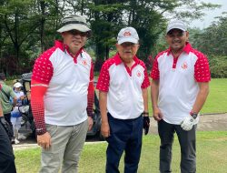 JK dan Ome  Ikut Turnamen Golf IKAFE Unhas di Sentul Bogor