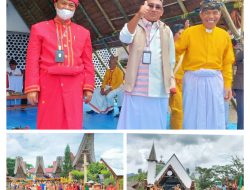 Ribuan Masyarakat Toraja Ikut Devile Peringatan 110 Tahun Injil Masuk Toraja IMT