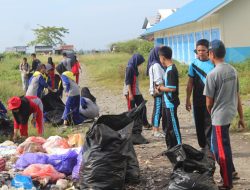 Ajak Siswa SMP dan SMA, KPA Reptil Lutra Gelar Aksi Bersih Sampah
