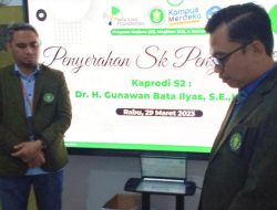 Inilah Kebijakan Dr Gunawan Bata Ilyas Mengelola Prodi Magister Manajemen PPs-STIE AMKOP Makassar