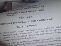 Soal Perwal Tagline Palopo, Netizen Tulis Kebersamaan Gambo-gambo