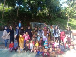 Jelang Puasa, PAUD SKB Palopo Pembelajaran Outdoor di Permandian Bora