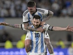Argentina Bantai Curacao 7-0, Messi Hat-trick, Pecahkan Rekor, Ini Gol ke-102 Untuk Tim Tango