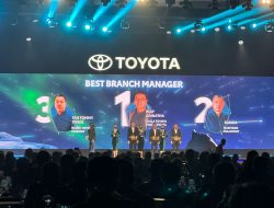 Ruly Adinatha dari Kalla Toyota Raih Penghargaan Nasional, The Best Branch Manager di Toyota Dealer Convention 2023