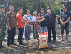 PT Vale Serahkan Bantuan untuk Korban Kebakaran di Desa Puubunga, Kolaka
