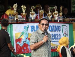 Muhammad Fauzi Buka Turnamen Rampoang Cup XXX di Malangke, Ini Harapannya