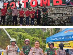Bersama Jaga Kamtibmas, TNI-Polri Gelar Patroli Pasca Lebaran di Toraja Utara