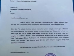 Dech! Surat Minta THR dari BNN Tasikmalaya Bikin Heboh, Warganet: Serasa Ormas Preman
