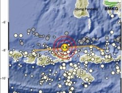 NTB Diguncang Gempa 5,8SR, Getarannya Terasa hingga ke Sulawesi