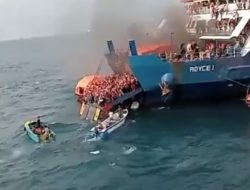 BREAKING NEWS: Kapal Feri Merak – Bakauheni Terbakar, Ratusan Penumpang Terjebak