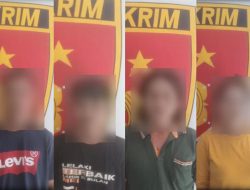 Empat Pria Buakayu Diamankan Setelah Aniaya Korban Gara Kesal