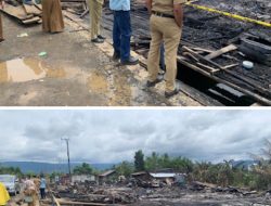 PT Vale Salurkan Bantuan untuk Pembangunan Kembali Kios Korban Kebakaran Pasar SP 1 Mahalona