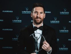 Messi Raih Penghargaan Sportsman of the Year, Dalam Pidatonya Tak Senggol PSG