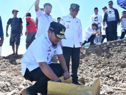 Gubernur Andalan Peletakkan Batu Pembangunan Masjid Terapung Jalan Lingkar Palopo