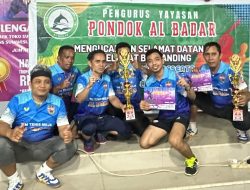 Yayasan Pondok Pesantren Al Badar Juara 1 Tunggal Putra Turnamen Sumber Tani Cup Se Tana Luwu