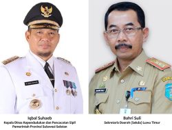 DPRD Palopo Sodorkan Bahri Suli dan Iqbal Suhaeb