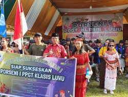 Irbar Hadiri Pembukaan Porseni I PPGT Klasis Luwu di Padang Sappa