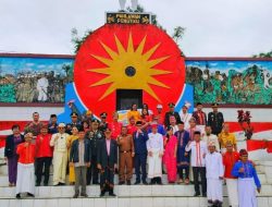 Polres Torut Ikuti Upacara Peringatan Hari Pahlawan Nasional Pongtiku ke-21