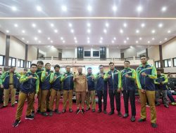Gubernur Sulsel Lepas 83 Atlet Menuju Pornas XVI Korpri di Semarang