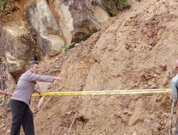 Kapolsek Rindingallo Tertibkan Aktivitas Penambangan Batu Ilegal