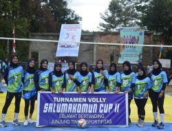 Tim Bola Voly Putra-Putri SMK Teknologi Luwu, Tembus ke Final Salumakomun Cup II