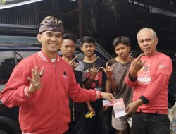 Kader PDIP Tana Toraja Door to Door Sosialisasikan Capres Ganjar Pranowo
