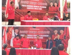 PDIP Torut Gelar Rakercab dan Pelatihan Saksi di Lolai Negeri di Atas Awan, Ketua DPC: Alam Raya Ini Menyaksikan Pergerakan Kita