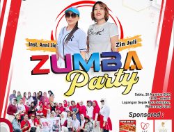 Dapur Jenk Elly Sponsori Zumba Party di Salutubu