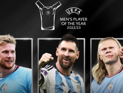 Lionel Messi, Kevin De Bruyne, dan Erling Haaland Nominasi Pemain Terbaik UEFA 2023