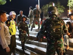 TNI-Polres Palopo Kolaborasi Patroli Malam, Ini Titik-titik yang Susuri