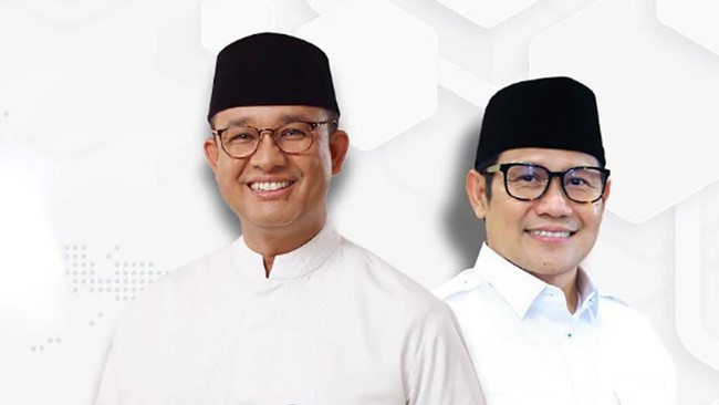 Anies Dan Cak Imin Amin Resmi Dideklarasikan Sebagai Capres Cawapres   Anies Baswedan Dan Muhaimin Iskandar 