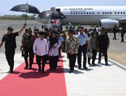 Batal Kunjungan ke Wamena, Pj Gubernur Bahtiar Dampingi KH Ma’ruf Amin Selama Transit di Makassar