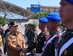 Pj Gubernur Sulsel Lepas Operasi Mantap Brata Pengamanan Pemilu dan Pilkada Serentak 2024