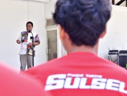 Pj Gubernur Bahtiar Lepas Atlet Panjat Tebing Sulsel Menuju Pra PON Semarang