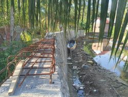Proyek Talud Senilai Rp4 M di Songka Terancam Mangkrak, Diduga Upah Tukang Belum Dibayar
