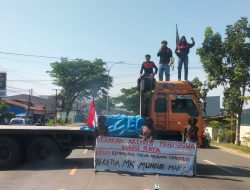 Momentum Hari Sumpah Pemuda,  GAM-LR Demo Tuntut Ketua MK Mundur